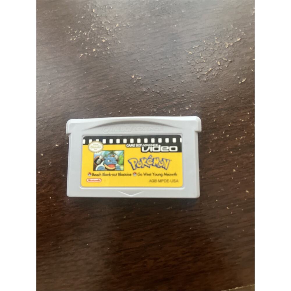 Game Boy Advance Video: Pokémon Beach Blank-Out Blastoise & Go West Young Meowth - Picture 5 of 5